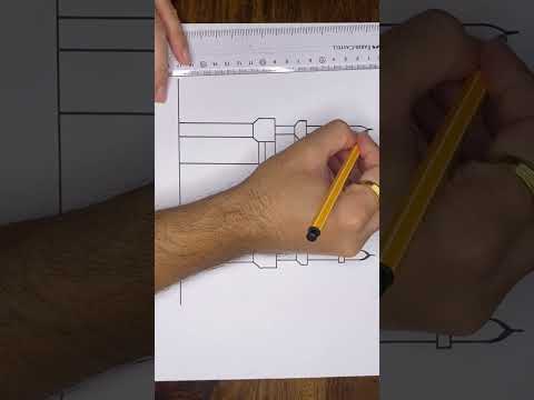 How to draw Charminar | monument drawing | Free tutorials  @likeokplease  #shorts