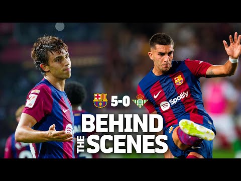 INSIDE VIEW | BARÇA 5-0 BETIS | Five star show by Barça 🔵🔴