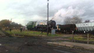 preview picture of video '46233 Duchess of Sutherland first run after overhaul'