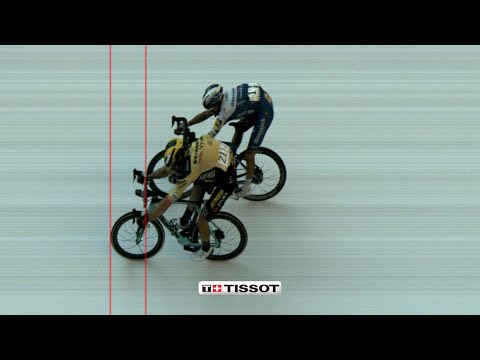 Wout van Aert Beats Alaphilippe In Photo Finish Sprint At Milano-Sanremo!