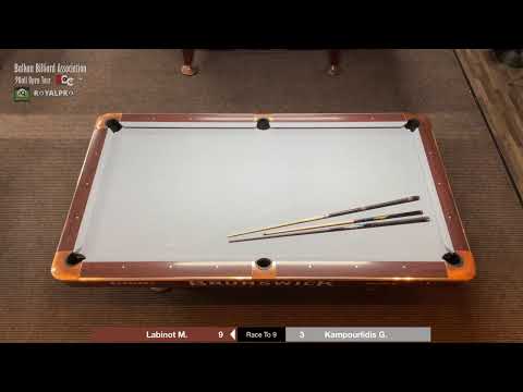 Balkan Billiard Association - 9Ball Tournament 2023