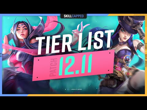 NEW PATCH 12.11 TIER LIST: BIGGEST PATCH OF SEASON 12 - League of Legends