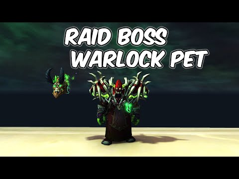 RAID BOSS Warlock Pet - 10.0.7 Demonology Warlock PvP - WoW Dragonflight PvP