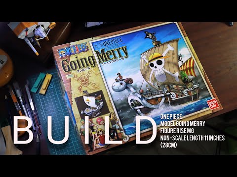 BUILD!! Going Merry! model going figurerise MH #onepiece #bandai #goingmerry