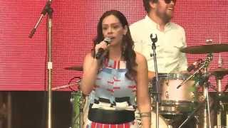 Aline Morales at the Luminato Festival Hub in Toronto