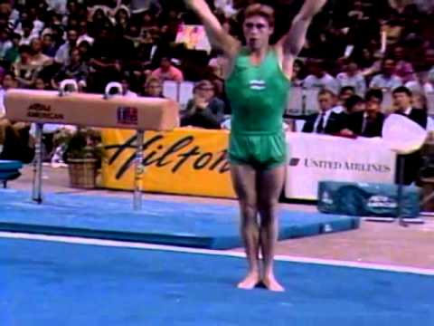 Vitali Scherbo - Floor Exercise - 1993 Hilton Gymnastics Challenge