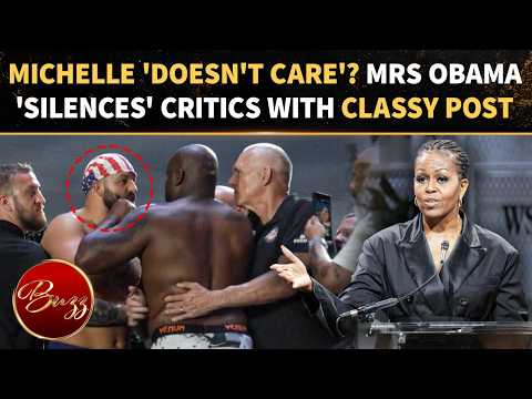 Michelle UNFAZED? Obama Sends 'QUIET Message' After Josh Hokit's CRUEL Slur At Trump's UFC Event