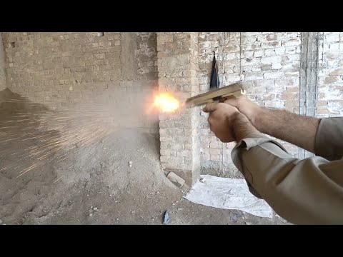 30 bore pak made pistol 10 shots test fire 🔥