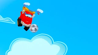 FLYING Cars | Car Cartoons for Kids | The Adventures of Chuck & Friends