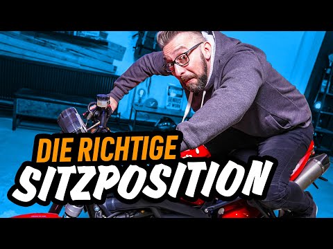 Sitzt du RICHTIG auf dem Motorrad?