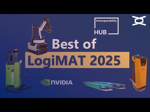 The Best AGVs & AMRs at LogiMAT 2025