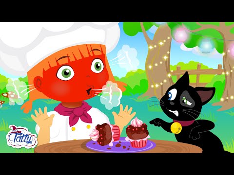 🍰 Мисифу и Татти се научават да правят кексчета | Образователни анимационни филми