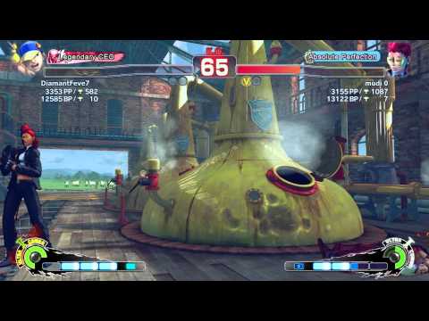 DiamantFeve7 (YU) vs mudi 0 (CV) | SSF4: Arcade Edition PC - Ranked Match