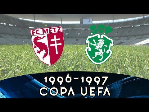 FC Metz vs. Sporting CP Copa de la UEFA 1996-1997 Partido completo Ronda de 32, Ida
