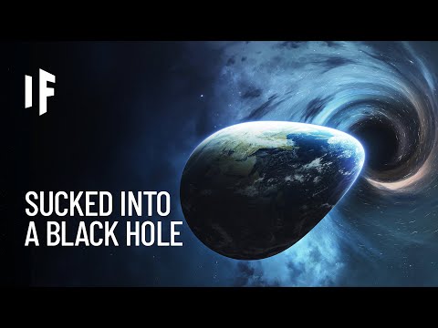 What If Earth Were Sucked Into a Black Hole?