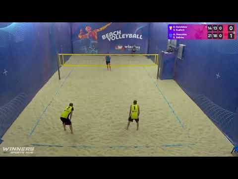 12:15 D.Korobkov / V.Kushch - A.Pasazhin / S.Zalizko | Winners Beach Volleyball