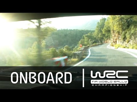 Elfyn Evans onboard SS08/ Rally Spain 2014