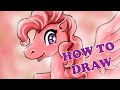 How To Draw My Little Pony Fanart Beauty Pinkiepie