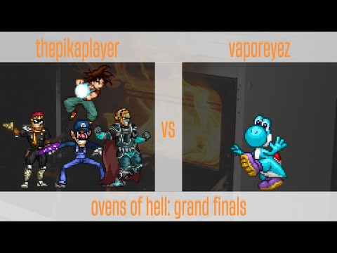 ThePikaPlayer (Random) vs. VaporeyeZ (Yoshi) - ovens of hell - SSF2 Grand Finals