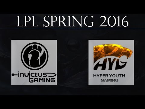 [H/L] iG vs HYG G1 | Invictus Gaming vs HY Gaming Game 1 (22.01.2016) | LPL Spring 2016