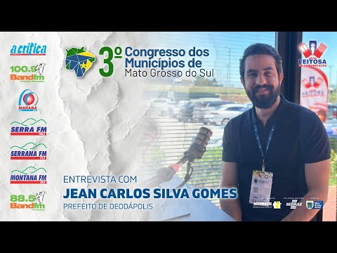 Entrevista com Jean Carlos, prefeito de Deodápolis