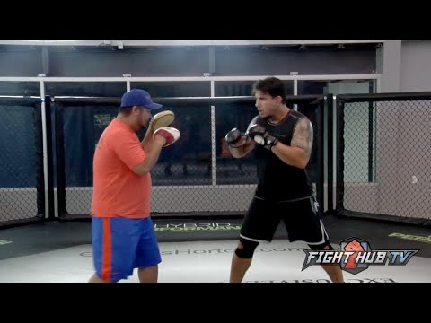 Frank Mir vs. Andrei Arlovski full video- Mir MMA & Boxing workout video