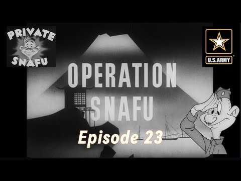 Private SNAFU - Operation Snafu 1945 4K Widescreen Subtitled 023