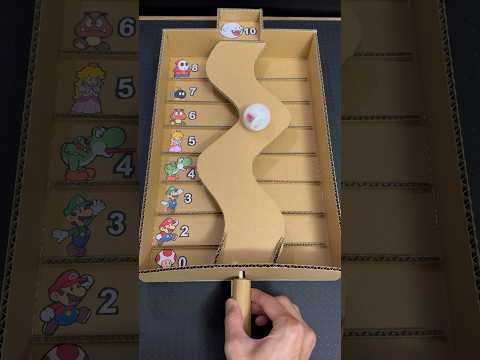 DIY Wobble Roll Ball Game