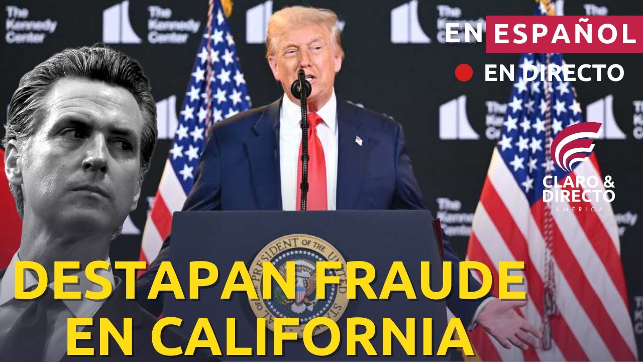 EN ESPAÑOL:TRUMP PONE EN LA MIRA EL FRAUDE DE NEWSOM/KAROLINE LEAVITT EN CONFERENCIA MAHA