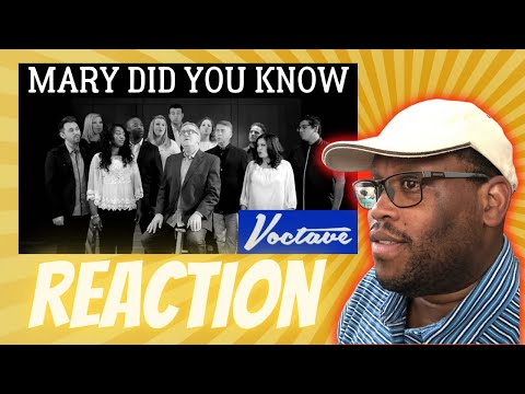 First time hearing Voctave feat. Mark Lowry - Mary, Did You Know (Reaction)