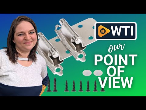 30 Pack Brushed Nickel Cabinet Hinges - WTI product video review