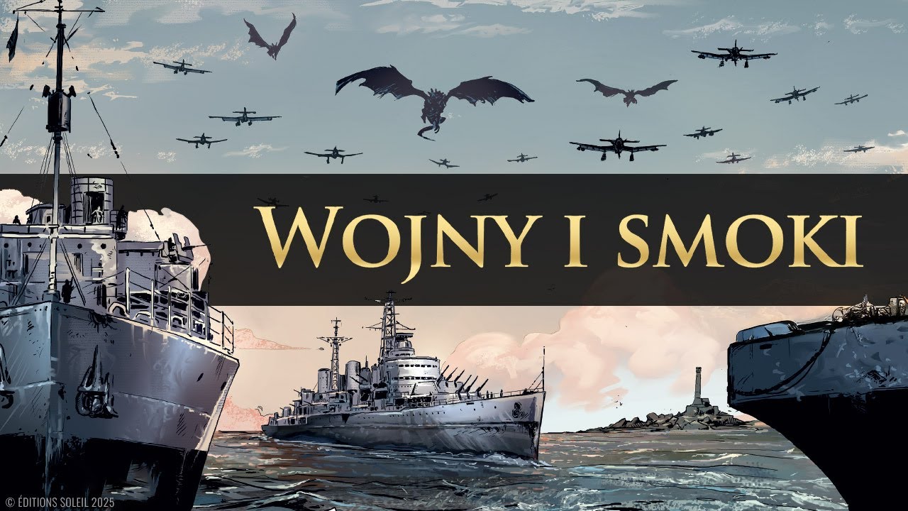 Smok kontra Spitfire oraz Magiczne Kamienie Nowe serie komiksowe dla miłośników fantastyki: „Wojny i Smoki” oraz „Lasy Opalu”