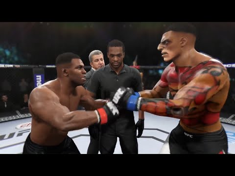 Mike Tyson vs. Goon - EA Sports UFC 2 - Boxing Stars 🥊