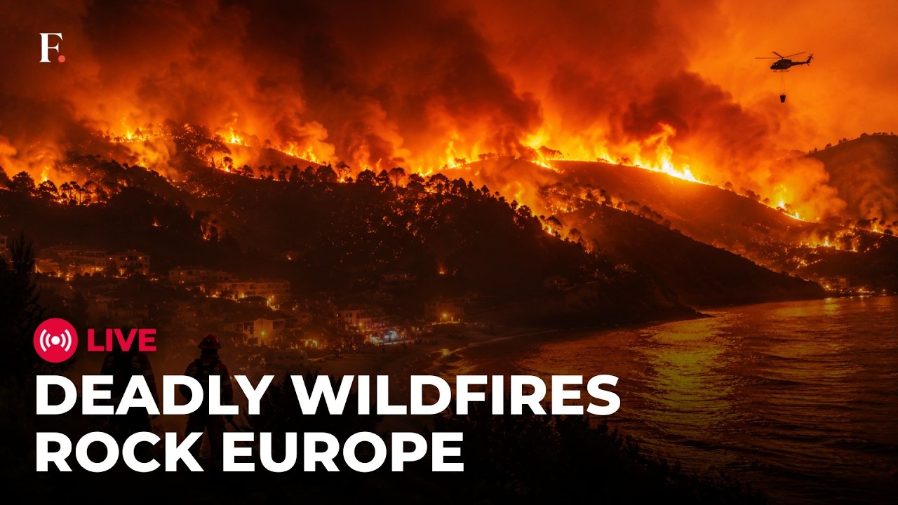 Europe Wildfires LIVE: Spain and France Wildfires Force Nearly 300,000 to Evacuate