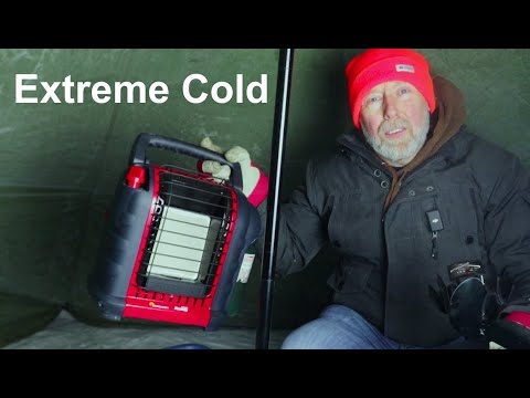 Mr. Heater Buddy Tent Test in EXTREME Winter Conditions (-24°c / -11°f)