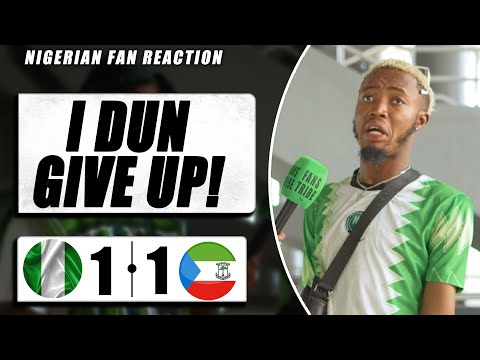 NIGERIA 1-1 EQUATORIAL GUINEA ( Kurotams -NIGERIAN FAN REACTION) - AFCON 2023 HIGHLIGHTS