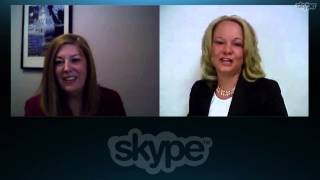 Mayflower Tours' Sherri talks to Tammy with the Group Travel Family