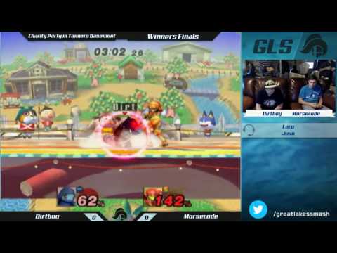 Charity Party in Tanner's Basement Winners Finals - Dirtboy (Squirtle) vs. Morsecode (Samus)