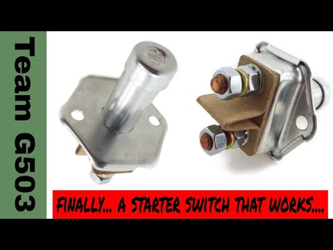 All G503 Floor Starter Switches Are Not Created Equal 😮 😱