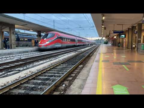 Frecciarossa 1000 9403 Venezia S.L. - Napoli C.le alla Stazione di Ferrara