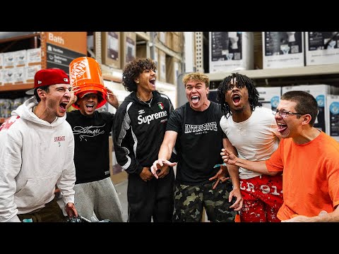 20 Person Screaming in Stores Prank!