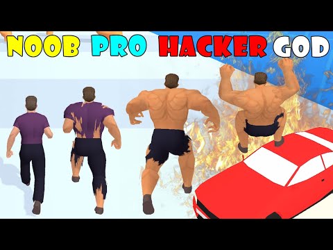 NOOB vs PRO vs HACKER vs GOD - Rage Control 3D