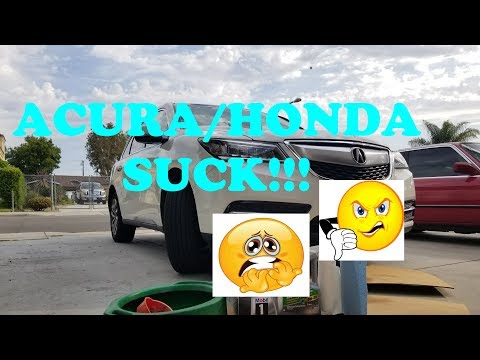 2016 Acura MDX dangerous issue for 9 speed auto transmission ...TLX and Honda Pilots too!!!