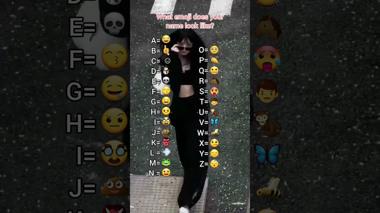 What emoji does your name look like?