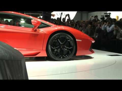 Lamborghini Aventador en el Salón de Ginebra 2011