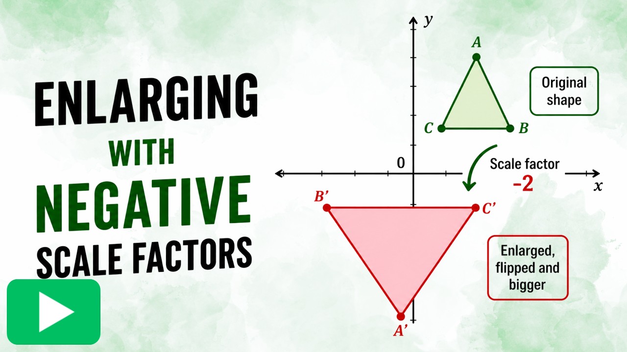 6.9 Enlarging with Negative Scale Factors
