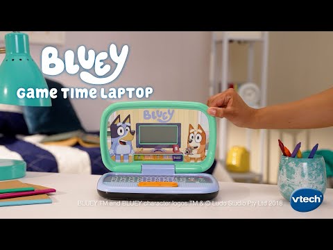 Bluey Game Time Laptop | Demo Video | VTech Toys®