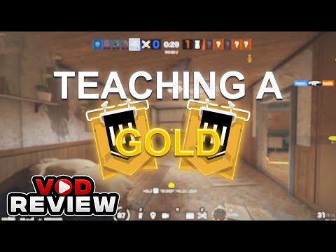Teaching a Gold 3 to Clutch More Rounds | Viewer VoD Review ep. 36 | Rainbow Six Siege
