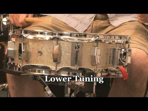 Tempus Fiberglass Snare Drum - 14x5