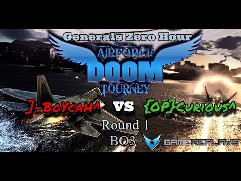 C&C Generals: Zero Hour "Air Force Tournament" ]-BoYcaH^ vs {OP}Curious^ [ROUND 1] BO3